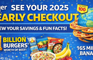 From Billion-Burger Beef to Bananas Galore: Kroger Rolls Out Customers’ 2025 “Yearly Checkout”