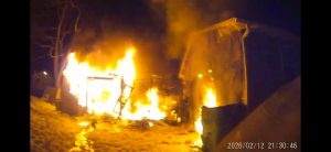 Quick Action by Circleville Firefighters Prevents House Fire from Spreading