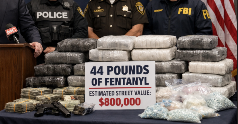 Central Ohio Drug Task Force Seizes 44 Pounds of Fentanyl in Madison ...