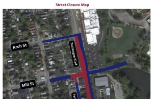 Half of Yoctangee Boulevard at Milll Street in Chillicothe will Close for Months Starting Monday
