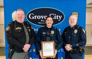 Pickaway County Sheriff’s Office Honors Grove City Officer for Off-Duty Heroism in Pickaway County Fire