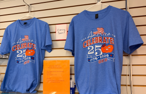 Pumpkin Show Goes Red, White, and Orange: America 250 Merchandise Hits Shelves