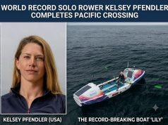 ‘Absolute Respect’: Solo Rower Kelsey Pfendler Shatters Multiple World Records in Historic Mid-Pacific Crossing on July 4th