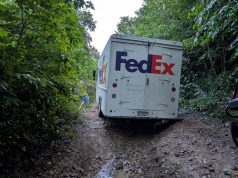 GPS Chooses Violence: Laurelville Fire Department Rescues FedEx Truck From 1-Mile Muddy Trap