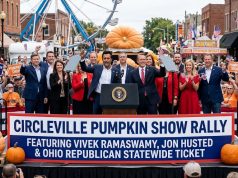 Vivek Ramaswamy, Jon Husted, and the Entire Republican Statewide Ticket to Rally in Circleville During Pumpkin Show